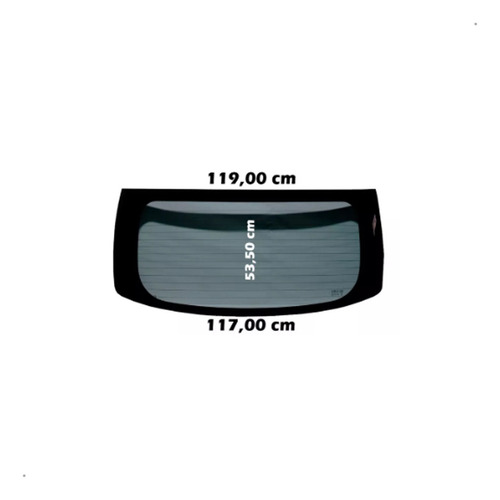 Vidro Vigia Jac J3 Hatch 10 11 12 13 14 15 Térmica