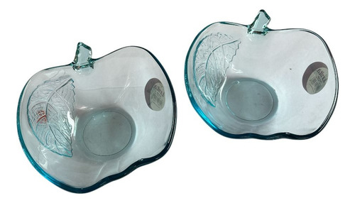 Juego De 6 Tazones Manzana Multiusos (375 Ml) Transparente