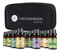 Comprar Lagunamoon Aceites Esenciales Con Bolsa De Viaje, Aceites Pu