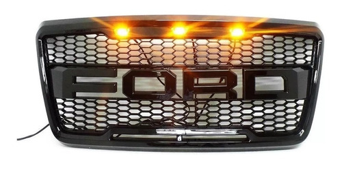 Imagen 8 de 10 de Parrilla Con Leds Ford Lobo F150 Raptor 2004-2008