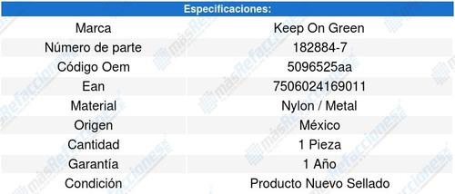 Polea Tensora De Accesorios Clk320 V6 3.2l 98-05 Kg 1351503