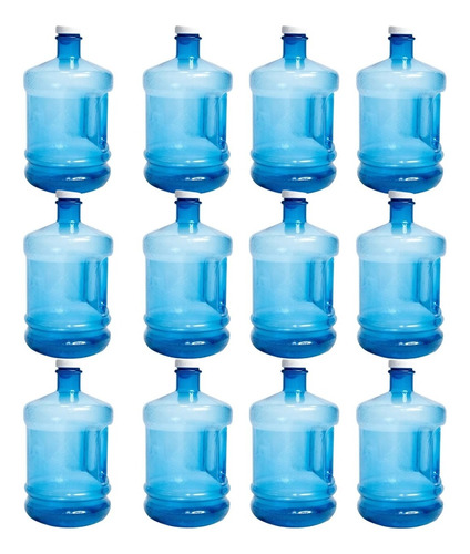 Imagen 1 de 2 de 18 Piezas De Botella De Agua Mini Garrafon 2 Litros Mayoreo