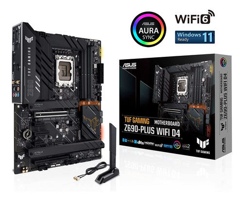 Asus Tuf Gaming Z690-plus Wifi D4 Lga1700 (intel De 12ª Gene