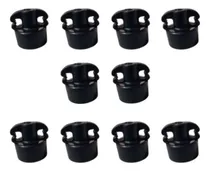 Comprar Aislador Doble Oreja Ojal X 50 Para Cercos Boyero Alambrado Color Negro