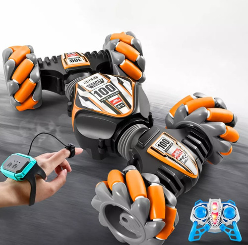Carro Rc 4x4 Todoterreno Con Rotación 360° Y Llantas Mecanum