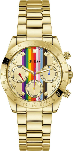 Reloj Guess Eclipse Para Dama Gw0433l1 Dorado