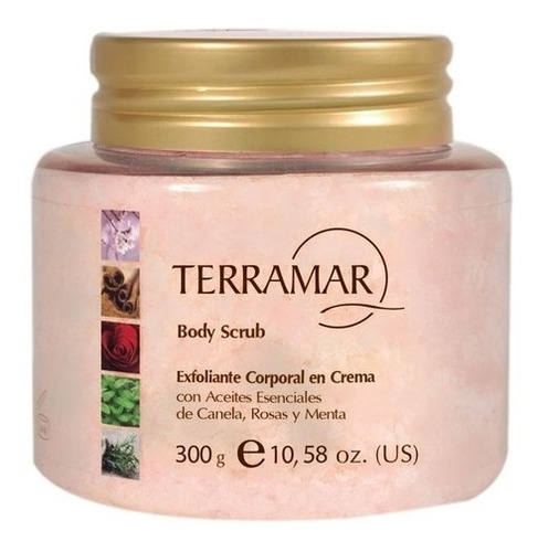 Exfoliante Corporal  En Crema Con Aceites Esenciales Teramar