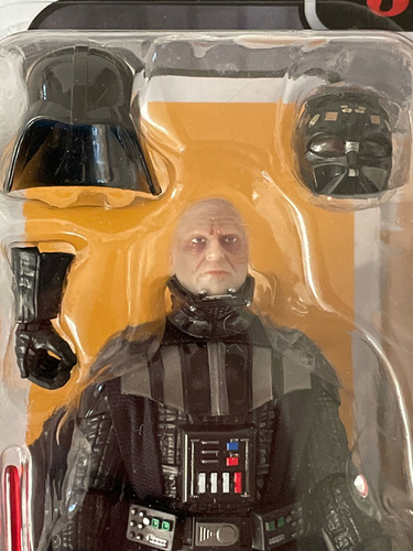 Unmasked Darth Vader Star Wars Black Series Anakin Skywalker (Usado)