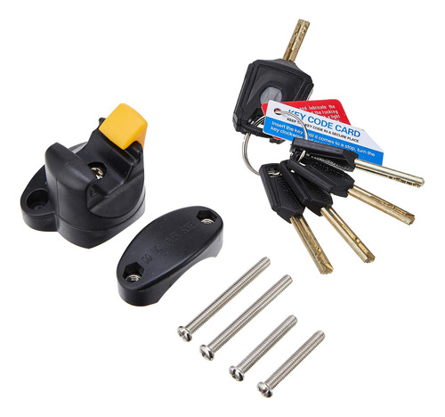 Onguard Pitbull Mini Dt 8008 D Lock Bike Combinación Negro, 3.55 X 5.52 Pulgadas, Blanco