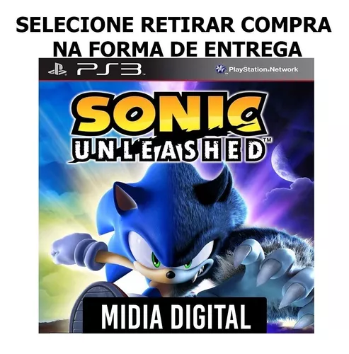 Jogo Sonic Unleashed - PS3 - MeuGameUsado