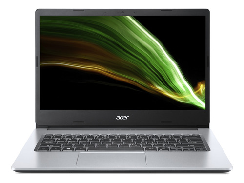 Notebook Acer Aspire 3 A314-35 pure silver 14", Intel Celeron N4500  4GB de RAM 128GB SSD, Intel UHD Graphics (Jasper Lake 16 EU) 1920x1080px Windows 11 Home