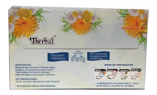 Te Diente De Leon Therbal 25 Sobres Env Full