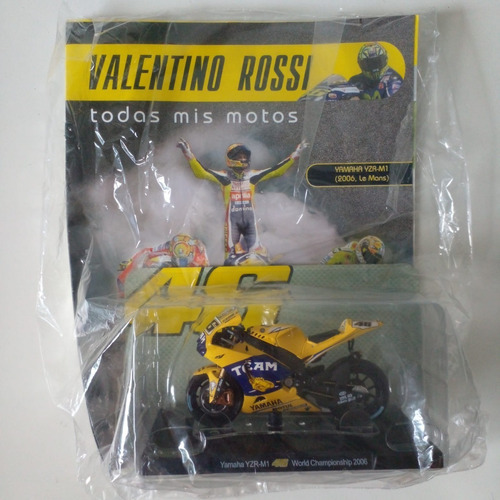Coleccin Motos Valentino Rossi N 15 Yamaha Yzr M1  Ktabllee
