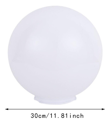 Sombra De Lámpara De Globo Al Aire 30 Cm Dia 140 Mm De Boca