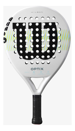 Pala De Pádel Optix V1 Wilson Color Blanco Blanco