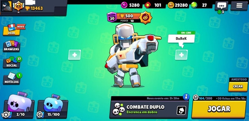 Cont T Brawl Stars Melhor Cont T Br Mercado Livre - imagem de nita podre de rica brawl stars