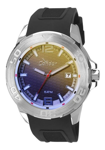 Relógio Condor Big Case Co2415al/8c - Barato De Vltrine