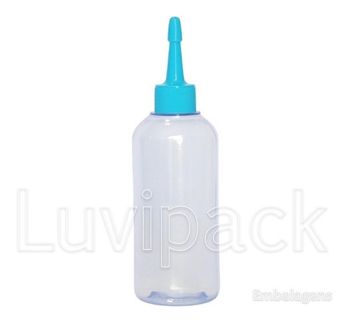 Imagem 9 de 10 de 50 Frascos 100 Ml Para Tinta Com Bico Aplicador
