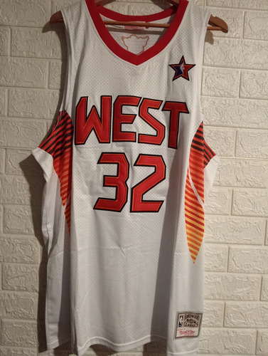 Jersey Básquetbol O'neal West All Star Talla 3xl Bordado (Usado)