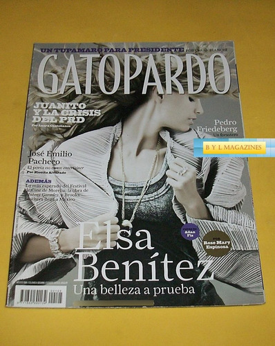Elsa Benitez Revista Gatopardo Gustavo Ceratti Soda Stereo