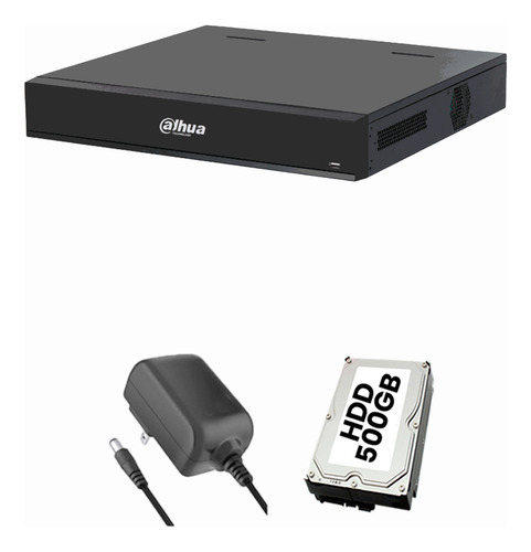 Kit Cronos Dvr Dahua Xvr5432l-i3-p500 32 Canales 5mp Lite Con Ia Wizsense +hdd 500gb 32 Canales Ip H.265+ 2 Canales De Reconocimiento Facial Smd Plus Codificación Ia Onvif Xvr5432l Iot & Pos Cctv