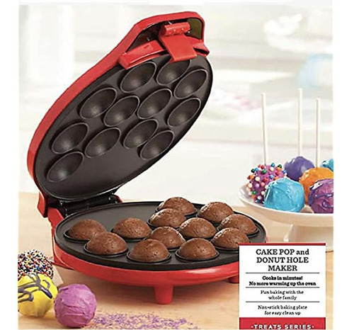 Bella Cake Pop Y Donut Maker Red