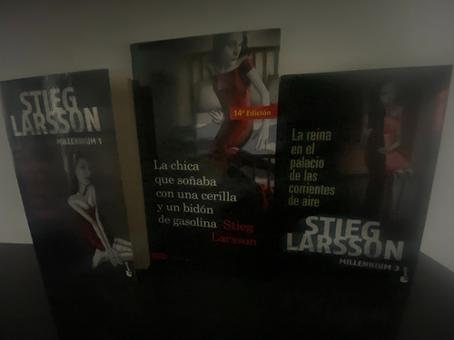 Trilogia Millenium Stieg Larsson X3