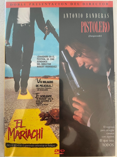 Dvd El Mariachi + Desperado La Balada Del Pistolero /2 Films