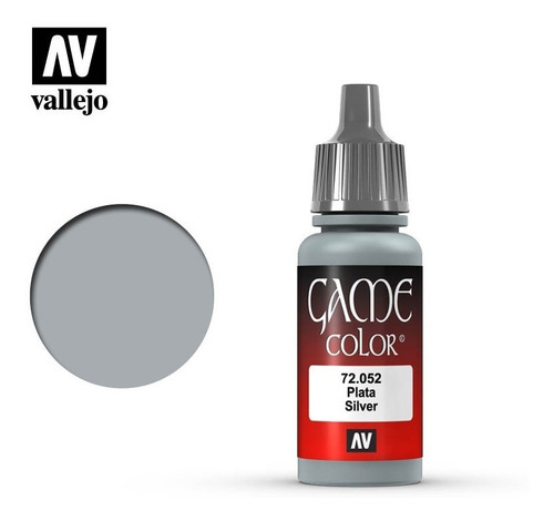 Imagen 1 de 2 de Game Color 17ml.052-plata