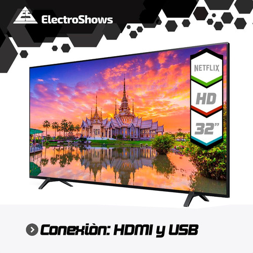 Smart Tv 32 Pulgadas Led 32 Netflix Youtube Hd New 2019