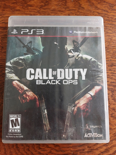 Call Of Duty Black Ops Sin Manual Juego Original Físico Ps3