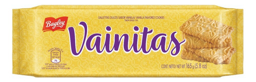 Galletas Bagley Vainitas X 165 gr