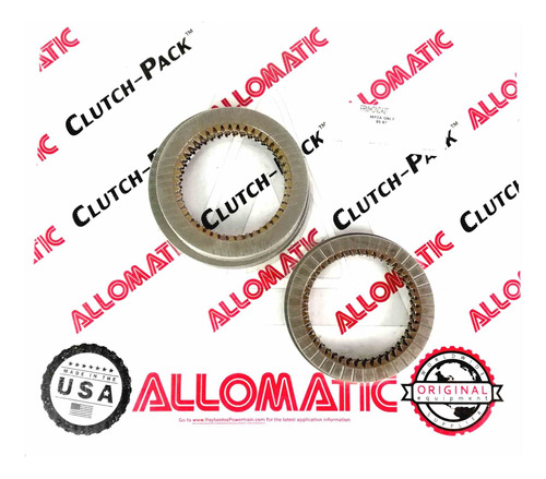 Kit Discos Pasta Allom. 4 Vel. Honda Accord 2.7l Mpza 95-97