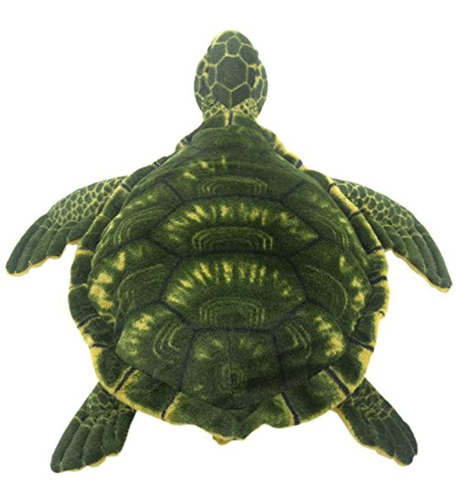 Tagln Realista Animales De Peluche Verde Tortuga Marina Real