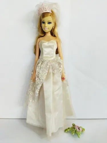 Barbie vestida de novia hotsell
