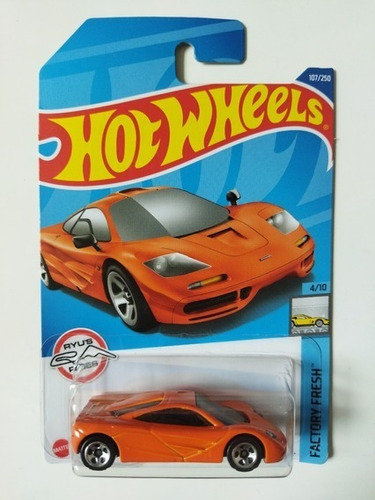 Hot Wheels Coleccionable Mclaren F1 Factory Fresh