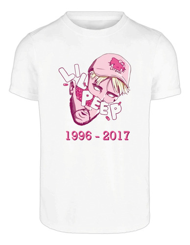 Playera Lil Peep 1996 2017 Popularshirt