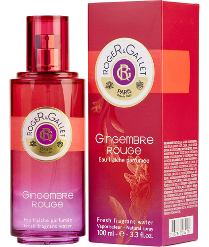 Perfume Roger & Gallet Gingembre Rouge Para Mujer 100 Ml