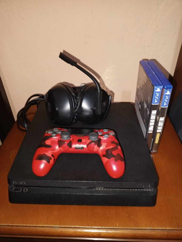 Sony Play Station 4 1 Tb Slim + The Last Of Us