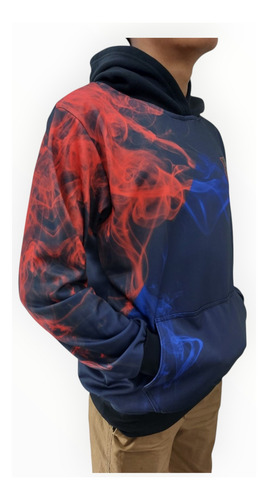 Sudadera Hombre Capucha Del Barcelona Hoodie Deportiva Negra