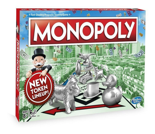 Juego Monopolio Monopoly Clásico Ideal Familia Febo