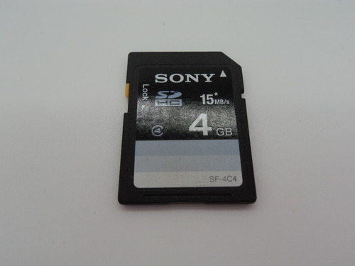 Cartão De Memoria 4 Gb Sdhc Sony