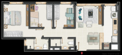 Imagem 13 de 14 de Apartamento - Santo Antonio - Ref: 541136 - V-pj6325