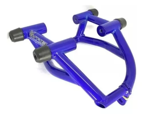 Protetor Motor Mt 03 Mt03 Azul Metálico Stunt Race / Cage