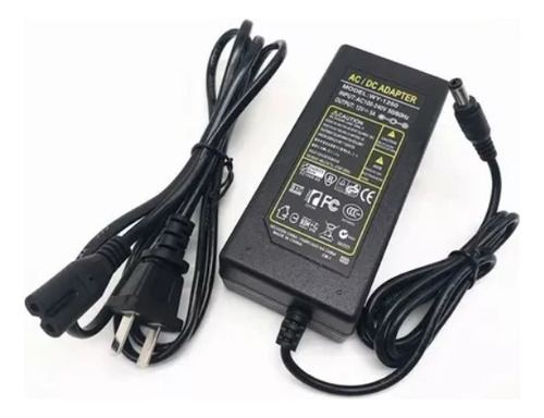 Transformador Adptador Cargador 12v 5a Dvr Camaras Electroni