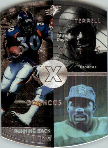 1998 Spx Silver #15 Terrell Davis Brocos De Dener