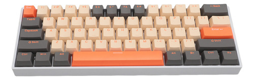Teclado Mecánico Mini Keyboards De 61 Teclas Con Retroilumin