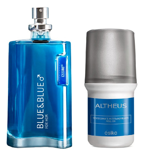 Loción Blue & Blue + Desodorante Altheu - mL a $156