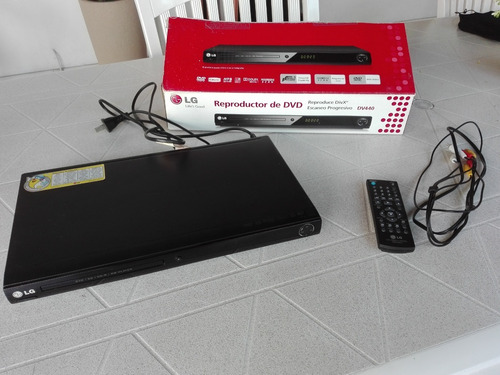 Reproductos Dvd LG Dv 440 - Con Caja Ctrl Remoto-usado- Leer
