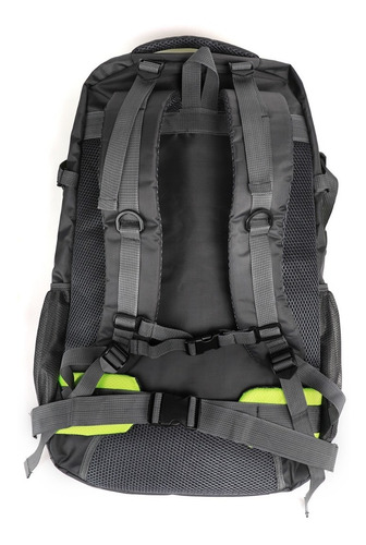 Mochila Mochilero Camping 70 Lts Trekking Color Negro